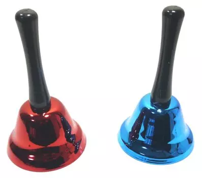 Sugarello настольный перкуссионный детский музыкальный обеденный стол собачий фестиваль набор из 2 красных и синих колокольчиков, колокольчик, дверной звонок, инструмент, игрушка, колокольчик, игрушка,