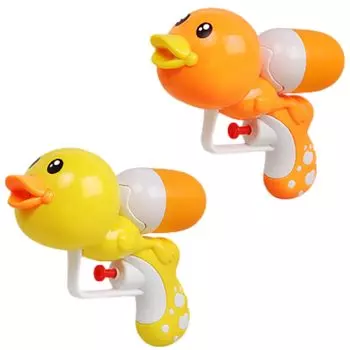Sugarello Water Duck Trigger Water Water Outdoor Bath Water Water Gun Orange Set of 2 Guns, Type, Children s Toy, Cute, Play, Play, Toy, Play, Set,