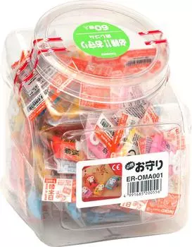 Sugata Iwako Eraser Amulet 60 pieces SCEROMA001 Winning!!