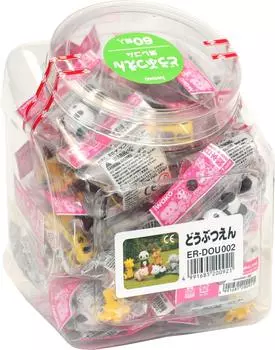 Ластик Sugata Iwako Конверт с изображением животных 60 шт. SCERDOU002