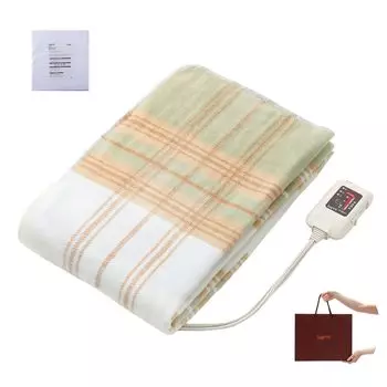 Sugibo Идеально подходит для подарков и покупок. Стирающееся электрическое одеяло. В комплект входит чехол. Длинная кровать размером 180 x 85 см. Поставляется с таймером для предотвращения