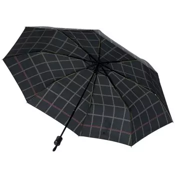 Sugihara Folding Upside Down Mini Colored Glass Bone Check 65cm Fabric Green Reinforced Wind Resistance Durable Lightweight Large Compact Slim For
