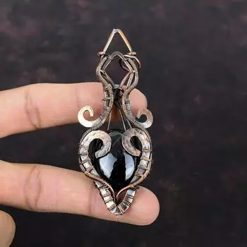 Sugilite Pendant Copper Wire Wrapped Pendant Gemstone Pendant Stylish Pendant Sugilite Jewelry Handmade Pendant Gift For Mom Copper Jewelry