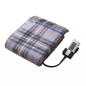 Sugiyama новый цветной моющийся электрический плед, сделано в Японии, стандартный размер 82 x 140 см, поставляется с держателем контроллера, автоматический таймер выключения на 12 часов, розово-серый