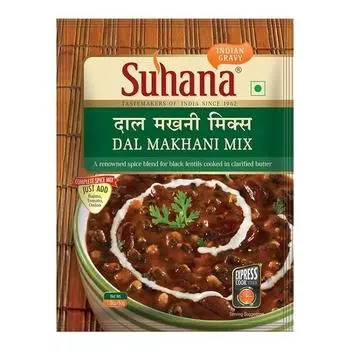 Suhana Dal Makhani 50 г пакетик | Смесь специй | Легко готовить | Упаковка из 3 шт.