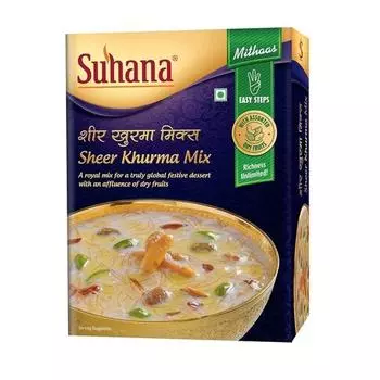 Suhana Sheer Khurma Instant Mix 150 г в коробке - упаковка из 2 шт.