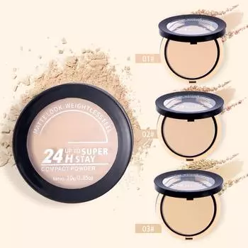 Сухая пудра легкая и дышащая, фиксирует макияж, слегка маскирует 10 г One Size