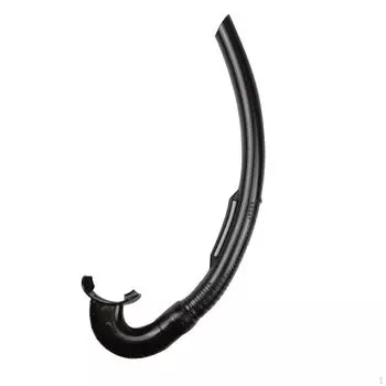 Сухая трубка для дайвинга для взрослых, полная влажная дыхательная трубка, прочная для плавания взрослых чёрный