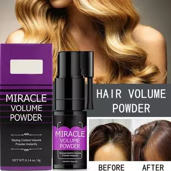 Сухие шампуни для волос Tousy Spray To Oil Powder Lazy Artifact Fast Tousy Стойкая челка Несмываемый спрей Освежающий контроль жирности 4G фиолетовый