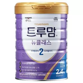 Сухое молоко Ildong Foodis True Mom New Class, этап 2, 6~12 месяцев, 800 г, 1 шт.