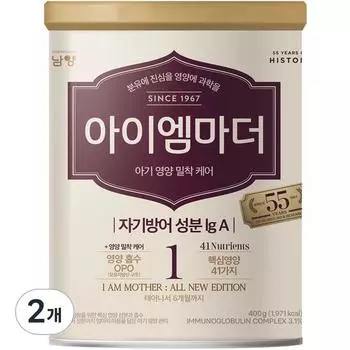 Сухое молоко «Я — Мать» 1-й этап, 400 г, 2 шт.