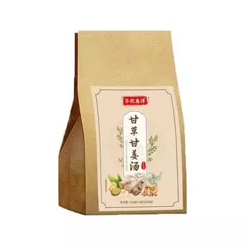 Сухой имбирный суп с солодкой, согревающий суп, пакетированный чай, не требующий кипячения, 120 г
