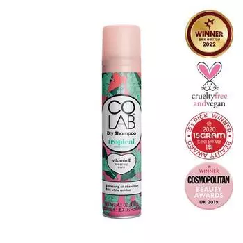 Сухой шампунь Colab Tropical 200 мл (Аромат папайи и ананаса) Tropical (papaya & pineapple flavor)