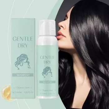 Сухой спрей, не требующий смывания, сухой шампунь-спрей, сухой спрей для контроля жирности, облегчает укладку волос и восстанавливает легкость волос, 100 мл