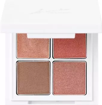 SUIKO Mineral Multi Eye Palette Calming Sensitive Skin Eye Color Lip Cheek Highlight Eyebrow Eye Shadow Palette (01 Vermillion)