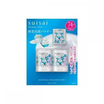 Suisai Suisai Enzyme Face Wash Powder 32 шт X 2+10 шт white