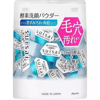 Suisai Tea Clear Powder Wash 0,4 г, 1 шт.