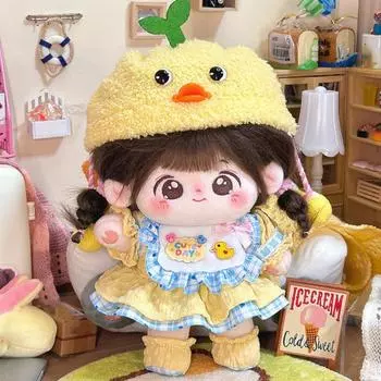 Suit Doll Clothes Outfit Dress Doll Dress Up Set 20cm Cotton Doll Clothes 20cm Cotton Doll style A