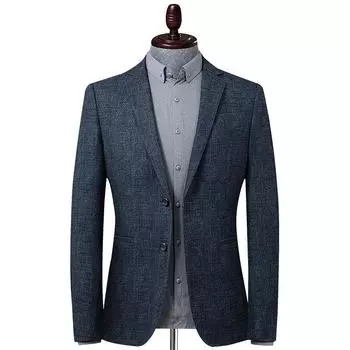Suit Men s Autumn and Winter New Korean Style Men s Casual Small Suit Men s Slim Suit Jacket M