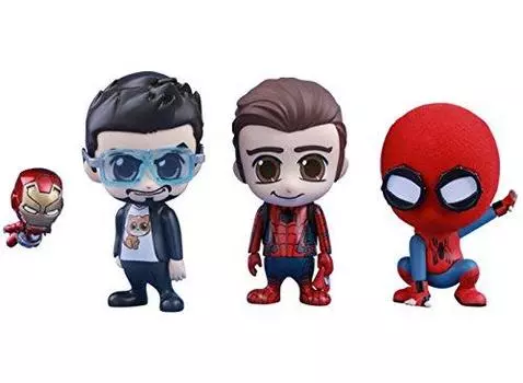 suit Peter Parker Tony Stark [Cosbaby] Spider-Man Homecoming [Size S] Spider-Man (homemade version) & & 3-piece set