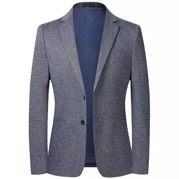 Костюм Весна и Осень Мужской Повседневный Костюм Корейский Стиль Тонкий Маленький Костюм Мужской Пиджак M