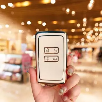 Suitable for Dongfeng Renault Koleo key set Renault Koleo protective case Car high-grade protective case Buckle bag