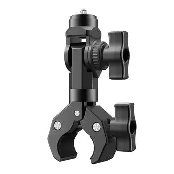 Suitable For GoPro Shadow Stone Insta360 Motorcycle Riding Accessories Gear Anti Shake And Anti Slip Handlebar Clamp Strong Clamp бездна