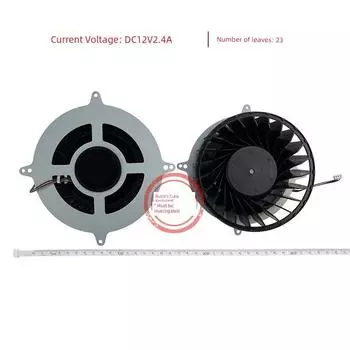 Suitable for Sony Sony Ps5 12042gb-12w-xr-01 12047ga-12m-wb-01 Host Fan [New] (23 leaves) (applicable)