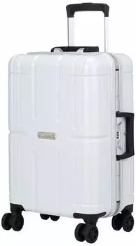Suitcase AliMax2 Hard Carry 35L Carbon White [A.L.I.] Carry-On 3.3kg