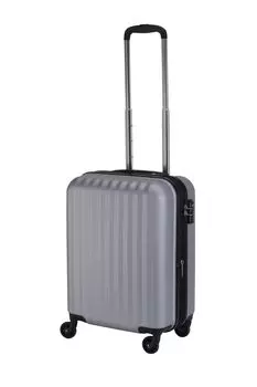 Suitcase Carry Case Zipper Carry Size Expanded Embossed L Gray [Actus] Carry-on Scratch-resistant Approx. 36(41) Approx. 2.8kg 74-30750