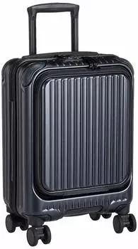 Suitcase Coin Locker Multifunctional Model CAT235LY Warranty 22L 44 cm Jet Black [Cargo] Carry-on 3.1kg