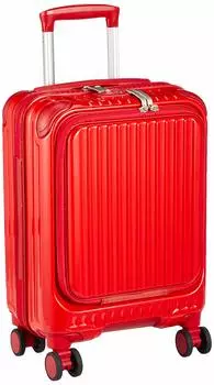 Suitcase Coin Locker Multifunctional Model CAT235LY Warranty 22L 44 cm Bright Red [Cargo] Carry-on 3.1kg