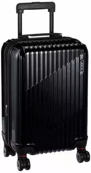 Suitcase Cresta with expand allowed 39L 48cm 06316 02 Black [Ace] function, carry-on 3.2kg