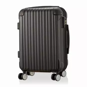 Suitcase Hard Zipper Serio Serio with Expansion Function Possible 32L 55 cm Matte Black [Siffle] Carry-On B5851T-S Carry-on 3.1kg