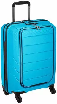 Suitcase Hudson Front Pocket 15 Inch PC Storage 35L 49 cm Blue [Z.N.Y.] Carry-on 2.8kg