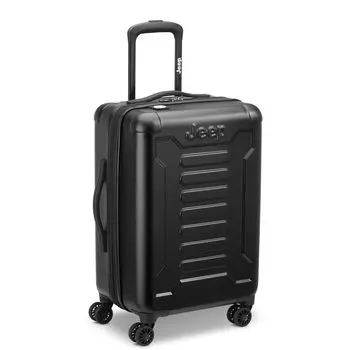 Suitcase JEEP ATMOS 34L 55cm 2 Year Warranty TSA Lock Carry Case Official Regular Import J0374480100 Black [DELSEY PARIS] [DELSEY PARIS] 3.1kg
