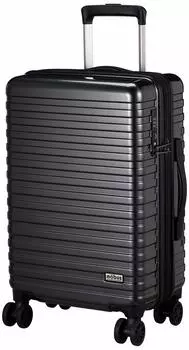 Suitcase mobus 55 cm carbon black [A.L.I.]