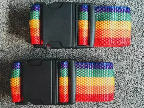 Suitcase Packing Belt with Cross Buckle 5x180 cm