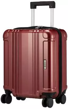 Suitcase Reflection 21L nights kg Can be carried on board Twin wheel casters 45 cm Red carbon [ACE] No.06786 1~2 2.4