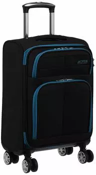 Suitcase Soft Montana 29L 55 cm Black [Actus] Carry-On 74-50770 2.7kg