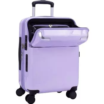 Suitcase Zipper Carry Size Top Open Front Open Stopper Included Extension Function 35L 53 cm Sierra Lilac [Travelist] Carry-on (43L) 3.6kg 3.8kg лиловый