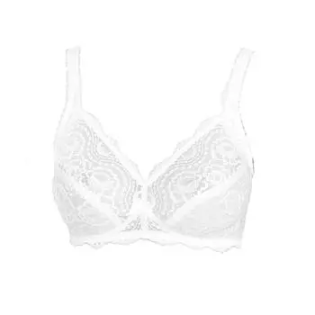 Sujetador de encaje sin Aros y con copas P0A8T para Mujer 90 COPA C белый