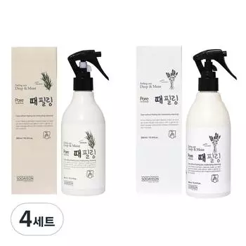 Sujin Deep & Moisture Exfoliation Peeling Spray 300 мл Набор «Лаванда + Розмарин», 4 набора