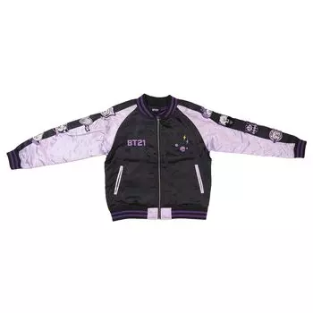 Sukajan Purple Heart Heart BT21 Высота груди [Marushin] (L) 96-104см 175-185см
