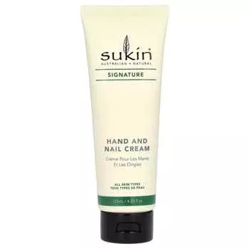 Sukin, Hand & Nail Cream, Signature Scent, 4.23 fl oz (125 ml)
