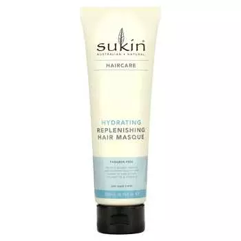 Sukin, Увлажняющая восстанавливающая маска для волос, уход за волосами, 6,76 жидких унций (200 мл)