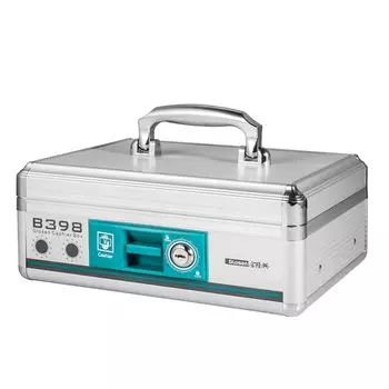 SUKIZUKI Handheld Piggy Plus Money Key A4 Ski Lock Mini Office Children Safe, Bank, Safe, Small, Values, Box, Bills, Included, Safe, Type, Metal,