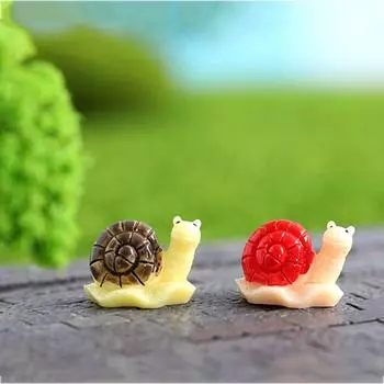 Суккулентная кукла-животное ручной работы, суккулентное растительное украшение, миниатюрная статуэтка, статуэтка улитки фиолетовый