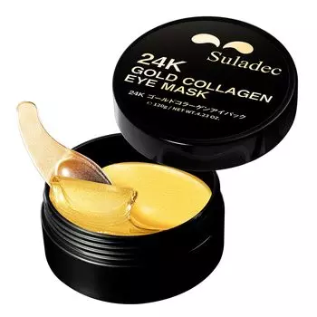 Suladec Gold Collagen Firming Eye Patch 60 Pieces Eye Patch Hyaluronic Acid Patch Around the Under Eye Eye Suitable for Men and Women Eyes, Eyes,