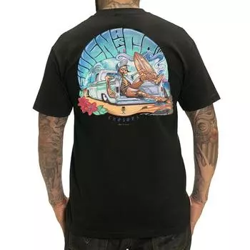 Sullen Choloha Sunset Standard черная футболка с короткими рукавами Appa унисекс S